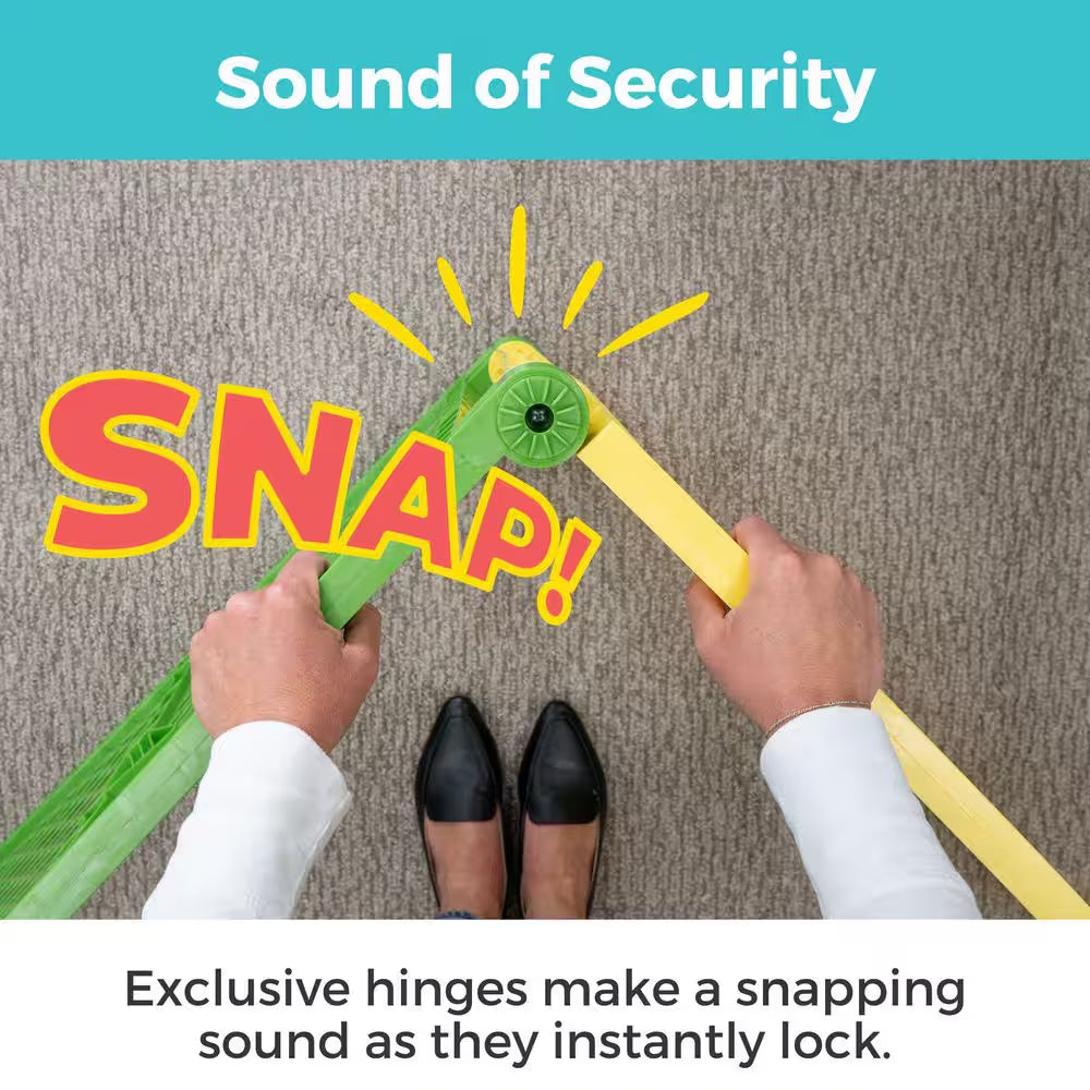 26 In. Superyard Color Play Ultimate 6-Panel Baby Play Yard